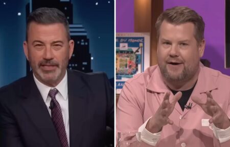 Jimmy Kimmel and James Corden