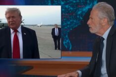 Jon Stewart Thinks He Just Spotted Trump’s Body Double