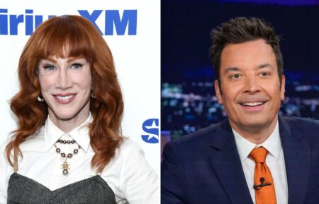 Kathy Griffin and Jimmy Fallon