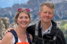 Ken Jennings and his wife, Mindy, in Italy, in July 2026