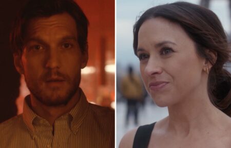 Scott Michael Foster and Lacey Chabert in 'Paris Is Always a Good Idea'