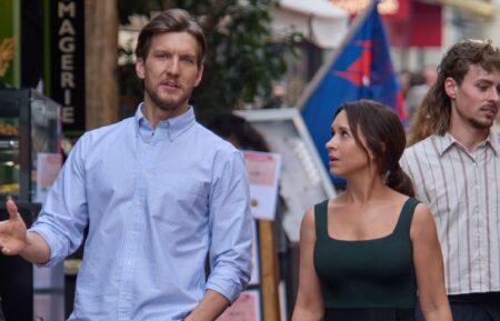 Scott Michael Foster, Lacey Chabert in 'Paris Is Always a Good Idea'