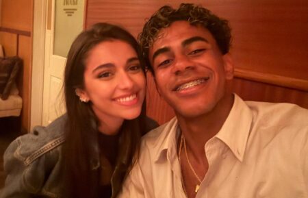 Lamine Yamal and Ines Garcia Santos