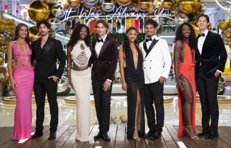 Kayda Reese Bosse, Zacharias Georgiou, Trinity Celeste Tatum, Bryce Alakai Dettloff, Melanie Moreno, Sincere Nicholas Rhea, Aniya Harvey, Carl Schmidt of 'Love Island USA' Season 8