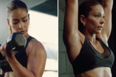 'The Price Is Right' model Manuela Arbeleaz working out and showing off her six-pack abs