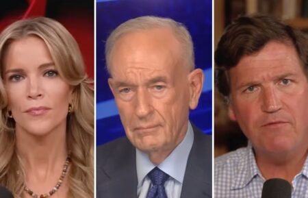 Megyn Kelly, Bill O'Reilly, Tucker Carlson