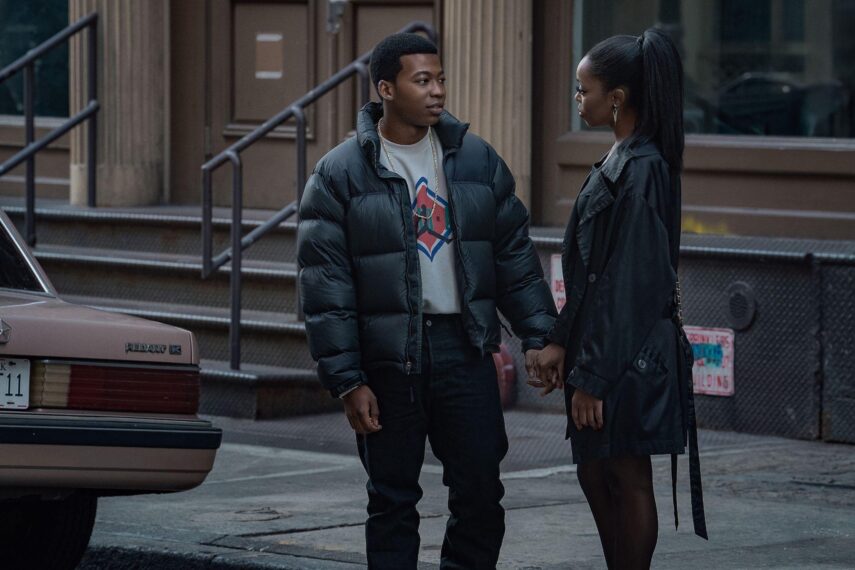 Mekai Curtis and Asjha Cooper in 'Power Book III: Raising Kanan'