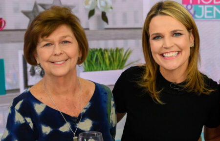 Savannah Guthrie and mom Nancy, Jenna Bush Hager on Wednesday, April 17, 2019