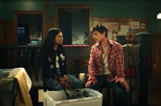 Nikki Rodriguez as Jackie Howard, Ashby Gentry as Alex Walter on 'My Life with the Walter Boys' Season 3