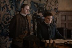 Conor MacNeill and Seamus McLean Ross in 'Outlander: Blood of My Blood' Season 2