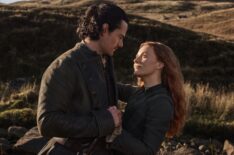 Jamie Roy and Harriet Slater in 'Outlander: Blood of My Blood' Season 2