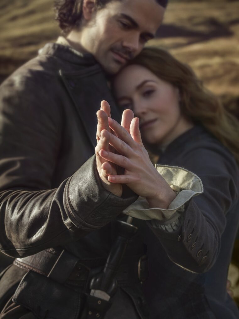 Jamie Roy and Harriet Slater in 'Outlander: Blood of My Blood'