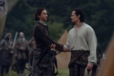 Rory Alexander and Jamie Roy in 'Outlander: Blood of My Blood' Season 2