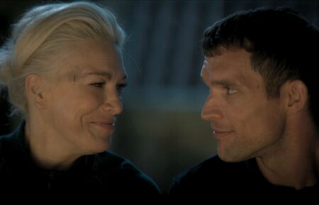 Hannah Waddingham and Ed Skrein in 'Ride or Die' Season 1