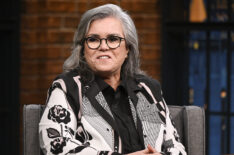Comedian & actress Rosie O'Donnell during an interview with Seth Meyers on July 23, 2026