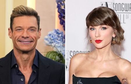 Ryan Seacrest and Taylor Swift