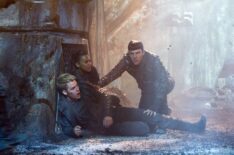 Chris Pine, Zoe Saldana and Zachary Quinto for 'Stark Trek Into Darkness'