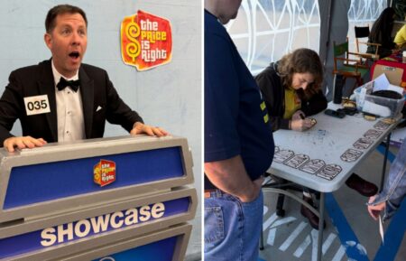 Dan "Lunchbox" Chappell sharing behind the scenes photos on "The Price Is Right"