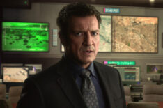 Nathan Fillion as Director West in 'The Recruit'