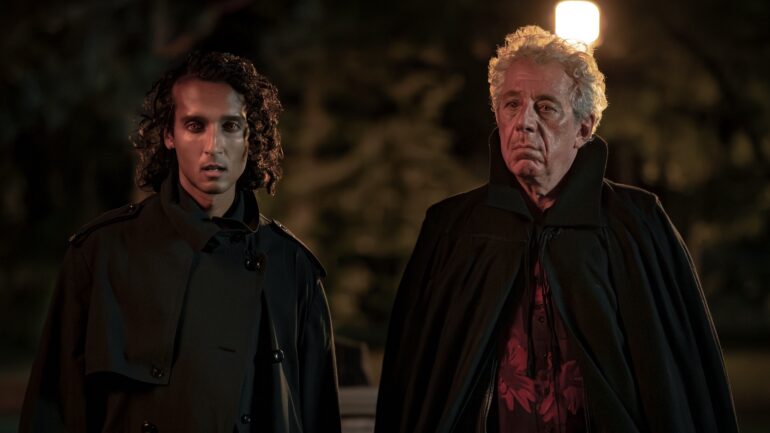 Assad Zaman and Eric Bogosian in 'The Vampire Lestat' Episode 6