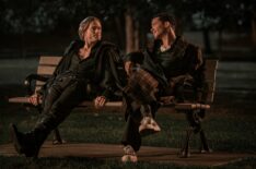 Sam Reid as Lestat and Jacob Anderson as Louis in 'The Vampire Lestat' Episode 6