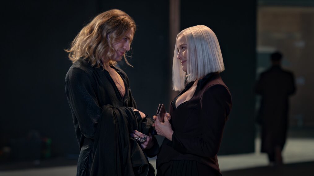 Sam Reid and Jennifer Ehle in 'The Vampire Lestat' Episode 6
