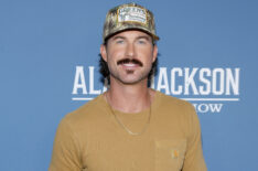 Riley Green attends Alan Jackson Last Call: One More for the Road - The Finale at Nissan Stadium on June 27, 2026 in Nashville, Tennessee.