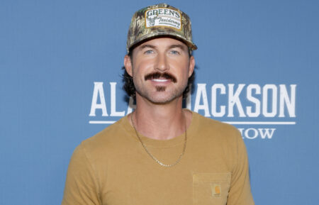 Riley Green attends Alan Jackson Last Call: One More for the Road - The Finale at Nissan Stadium on June 27, 2026 in Nashville, Tennessee.