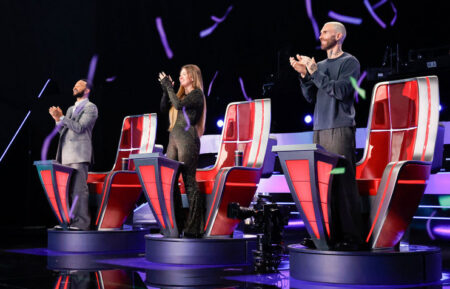 John Legend, Kelly Clarkson, Adam Levine