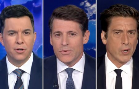 Tom Llamas, Tony Dokoupil, David Muir
