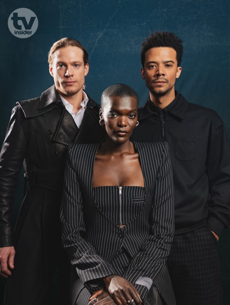 Sam Reid, Jacob Anderson, Sheila Atim 'The Vampire Lestat' TV Insider portraits