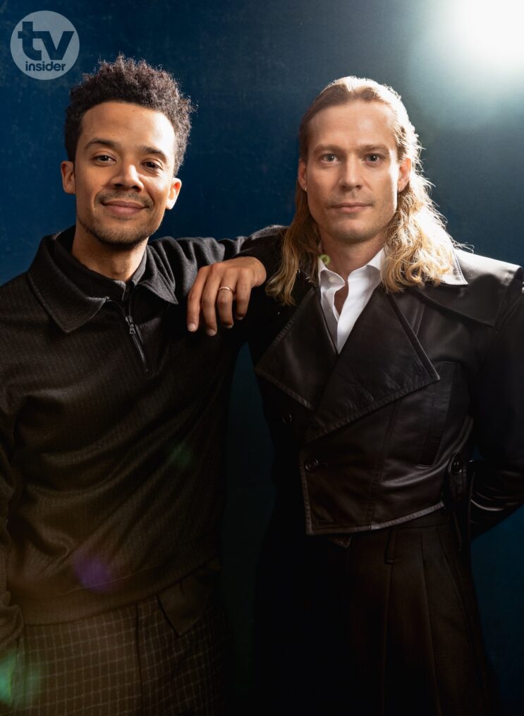 Jacob Anderson and Sam Reid 'The Vampire Lestat' TV Insider portraits