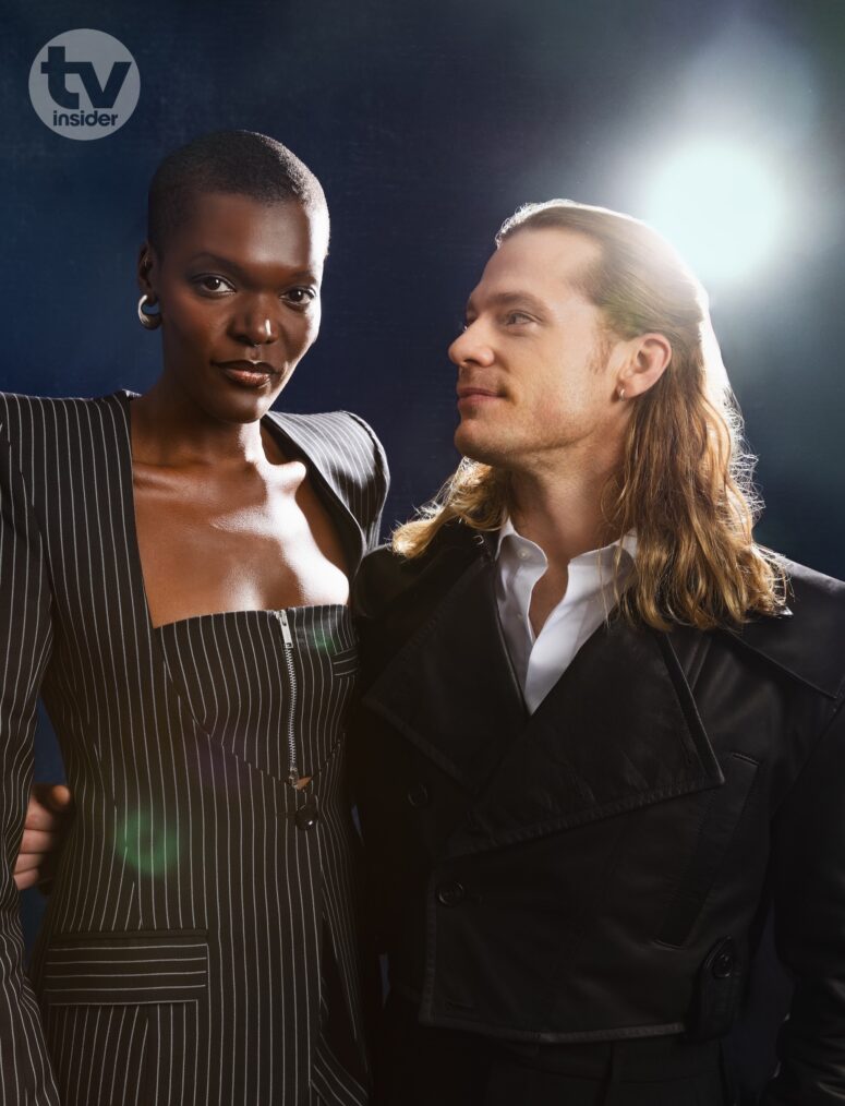 Sheila Atim and Sam Reid 'The Vampire Lestat' TV Insider portraits