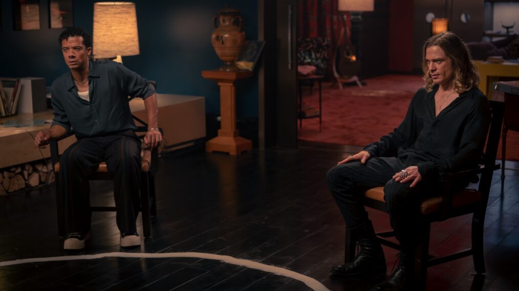 Jacob Anderson and Sam Reid in 'The Vampire Lestat' Episode 6
