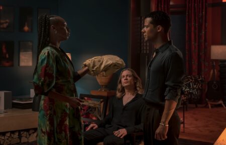 Jacob Anderson, Sarah Afful, and Sam Reid in 'The Vampire Lestat' Episode 6