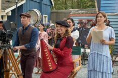 Ava Cooper, Kavan Smith, Ben Rosenbaum, Pascale Hutton, Erin Krakow in 'When Calls the Heart' Season 13