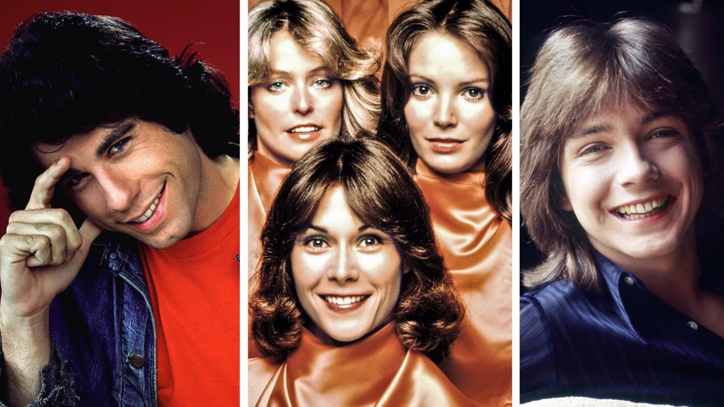 Welcome Back Kotter, Charlie's Angels, Partrirdge Family