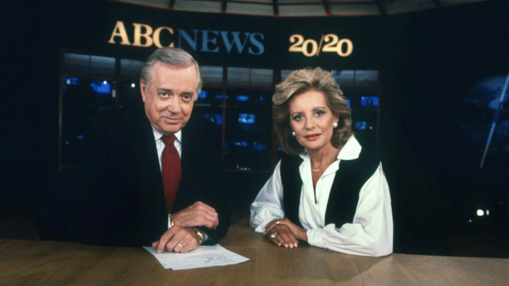 Hugh Downs and Barbara Walters of ‘20/20’