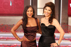 BIG BROTHER 27 Finale on the CBS Television Network and streaming on Paramount+ (live and on-demand for Paramount+ with SHOWTIME subscribers, or on-demand for Paramount+ Essential subscribers the day after the episode airs)*  Pictured: Ashley Hollis and Julie Chen Moonves. Photo: Matthew Taplinger/CBS ©2025 CBS Broadcasting, Inc. All Rights Reserved