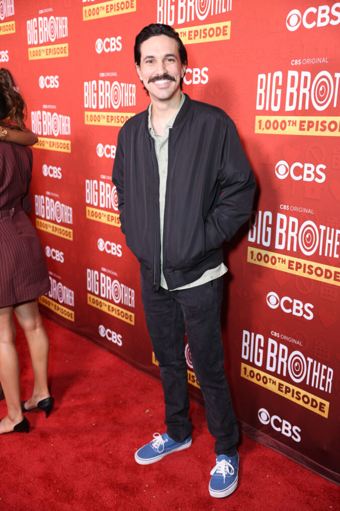 Vince Panaro at the Big Brother, 1,000th Episode Celebration on the Radford Studios Lot in Los Angeles, California - August 27, 2026. Photo: Matthew Taplinger/CBS ©2026 CBS Broadcasting, Inc. All Rights Reserved.