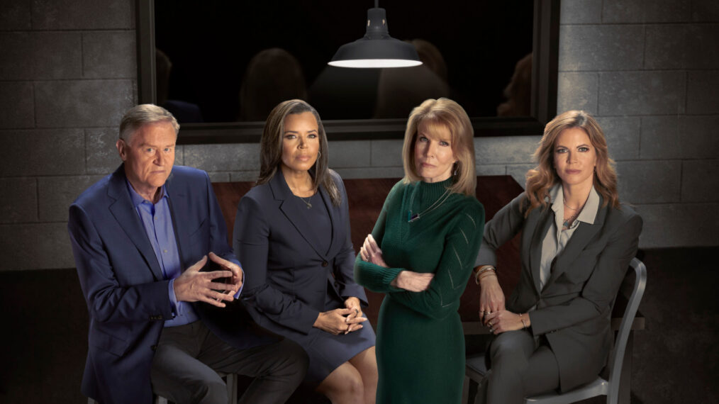 Peter Van Sant, Anne-Marie Green, Erin Moriarty, and Natalie Morales of '48 Hours'