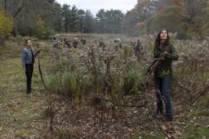 Aimee Garcia and Lauren Cohan, 'The Walking Dead: Dead City,' Season 3, Episode 3, AMC, premieres August 9, 2026.
