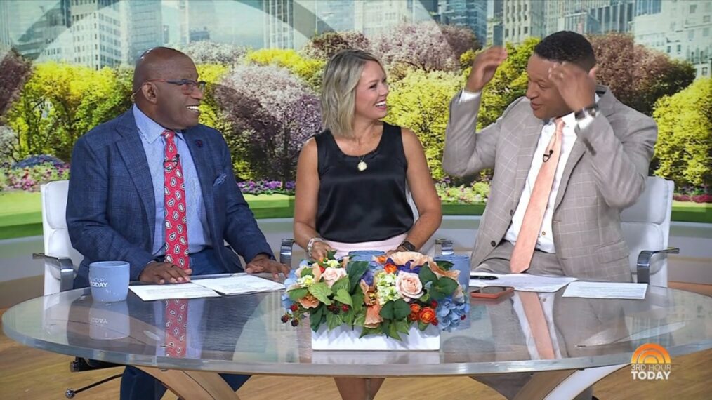Al Roker, Dylan Dreyer, and Craig Melvin on the third hour of 'Today,' NBC, August 5, 2026.
