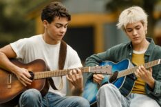 Malachi Barton and Hudson Stone as Fletch and Desi of 'Camp Rock 3'