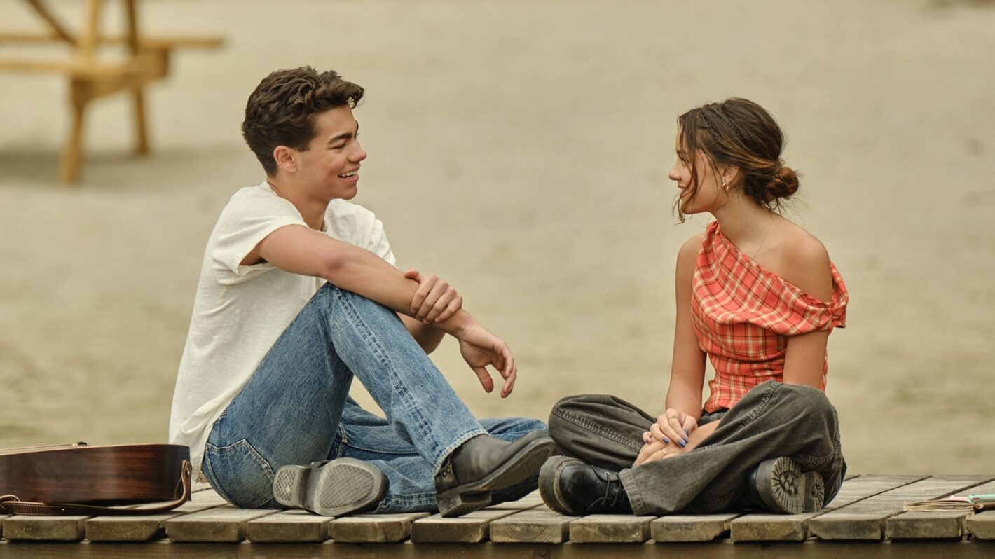 Malachi Barton and Liamani Segura as Fletch and Sage of 'Camp Rock 3'