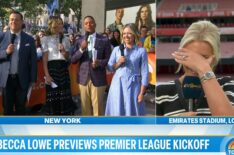 Carson Daly, Savannah Guthrie, Craig Melvin, Dylan Dreyer, and Rebecca Lowe on the August 21, 2026, episode of NBC's 'Today.'