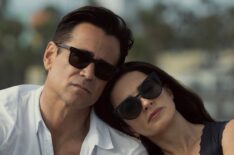 Colin Farrell and Laura Donnelly, 'Sugar,' Season 2, Episode 8, Apple TV, premieres August 7, 2026.