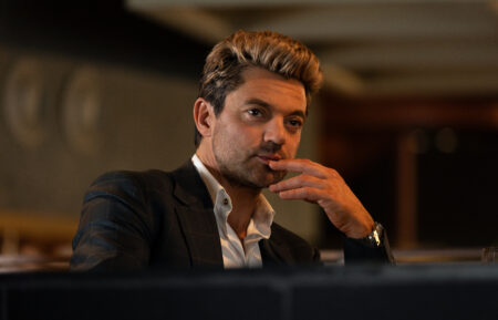 Dominic Cooper as Hamish in Who The Hell Is Hamish?, episode 1, season 1, streaming on Paramount+ Australia, 2026. Photo Credit: Vince Valitutti/Paramount+ Australia.