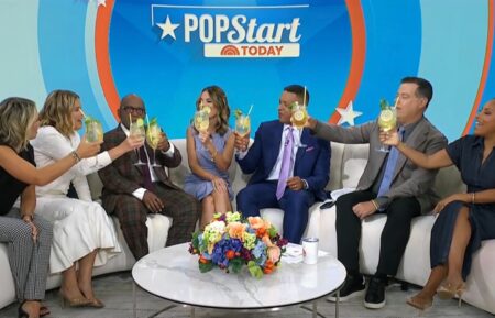 Dylan Dreyer, Jenna Bush Hager, Al Roker, Savannah Guthrie, Craig Melvin, Carson Daly, and Sheinelle Jones on the August 20, 2026, episode of NBC's 'Today.'