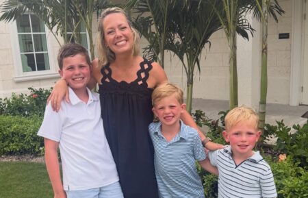 Dylan Dreyer with her sons Calvin, Oliver, and Rusty, Instagram, August 2, 2026.